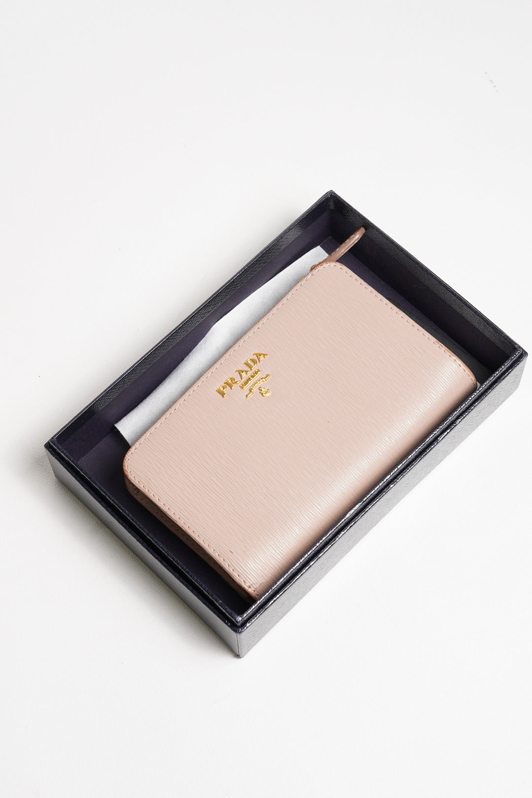 PRADA 帆布中夾錢包