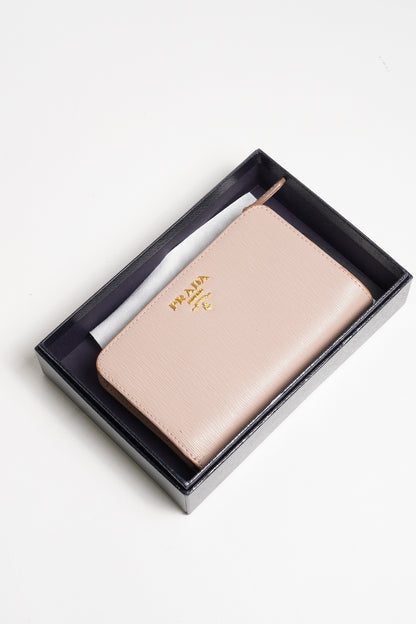 PRADA 帆布中夾錢包