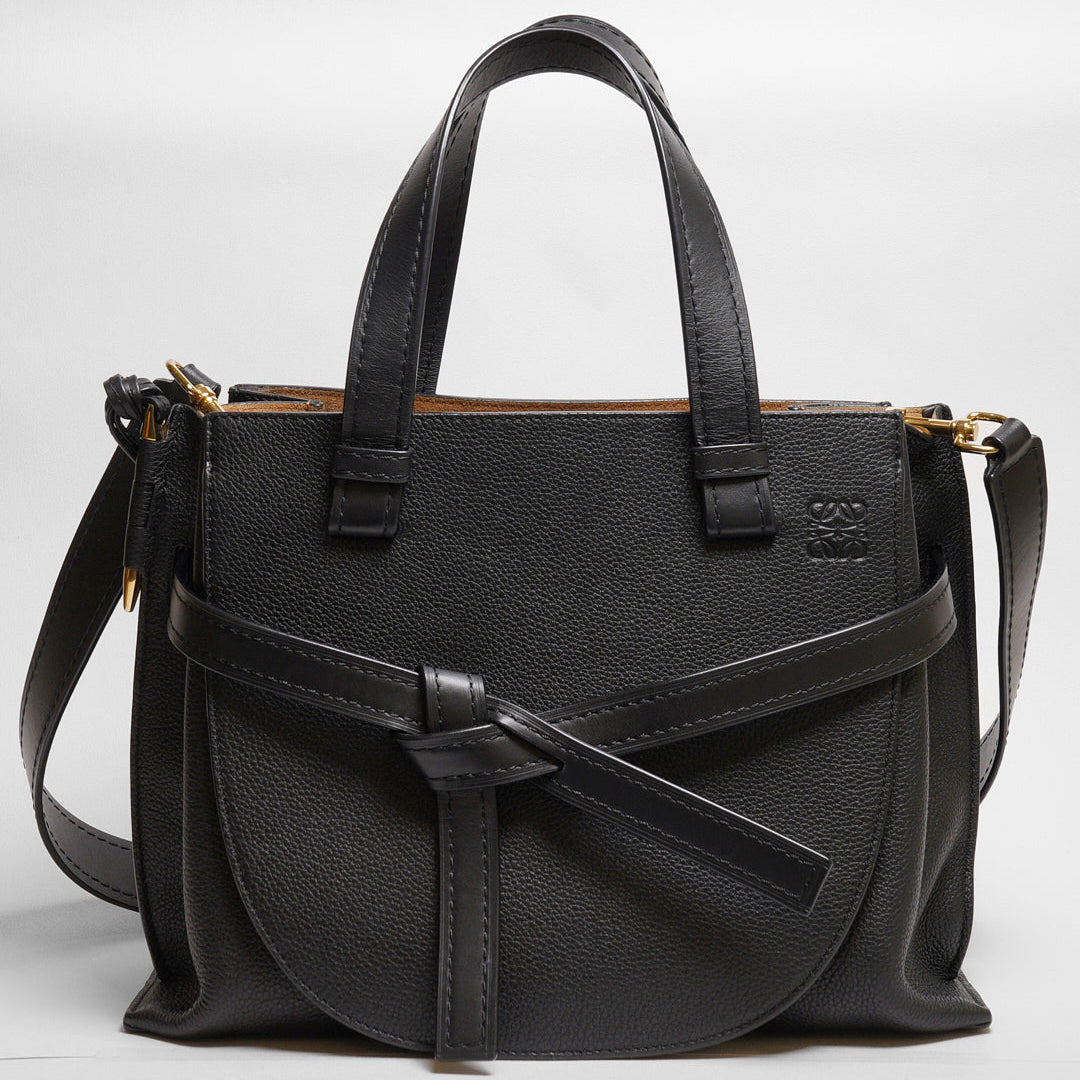 LOEWE Gate top handle - 小號黑