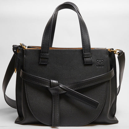 LOEWE Gate top handle - 小號黑
