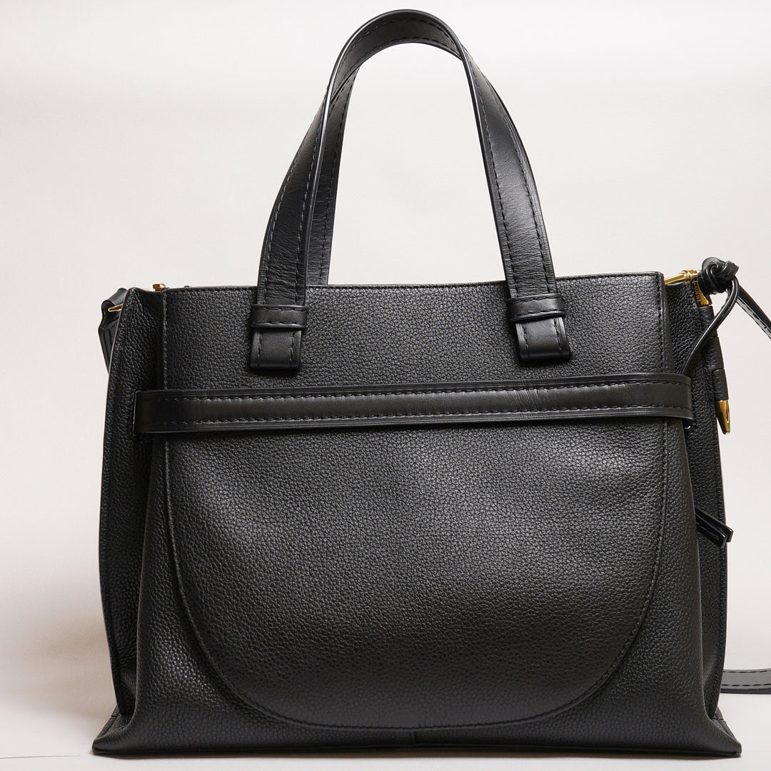 LOEWE Gate top handle - 小號黑