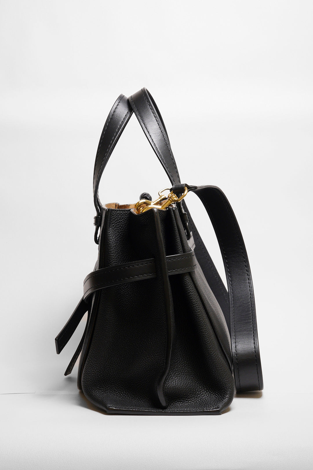 LOEWE Gate top handle - 小號黑