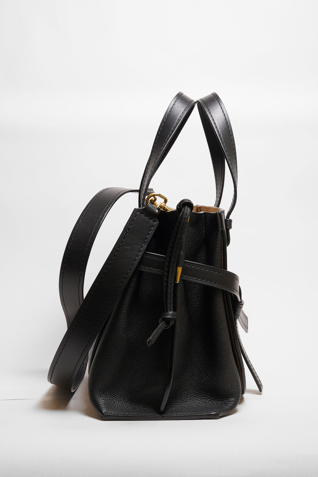 LOEWE Gate top handle - 小號黑