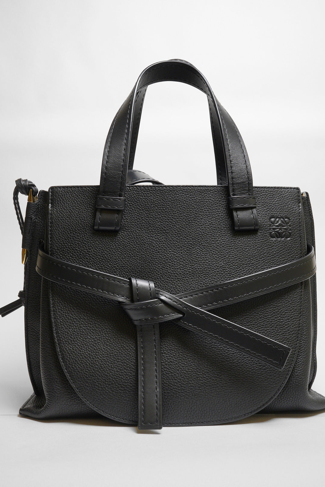LOEWE Gate top handle - 小號黑