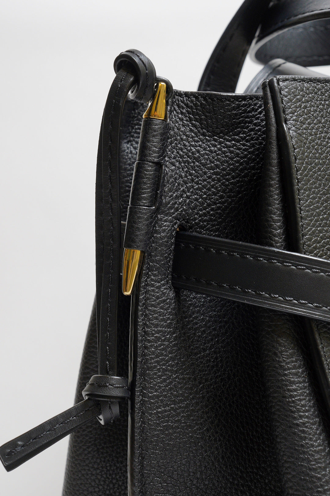LOEWE Gate top handle - 小號黑