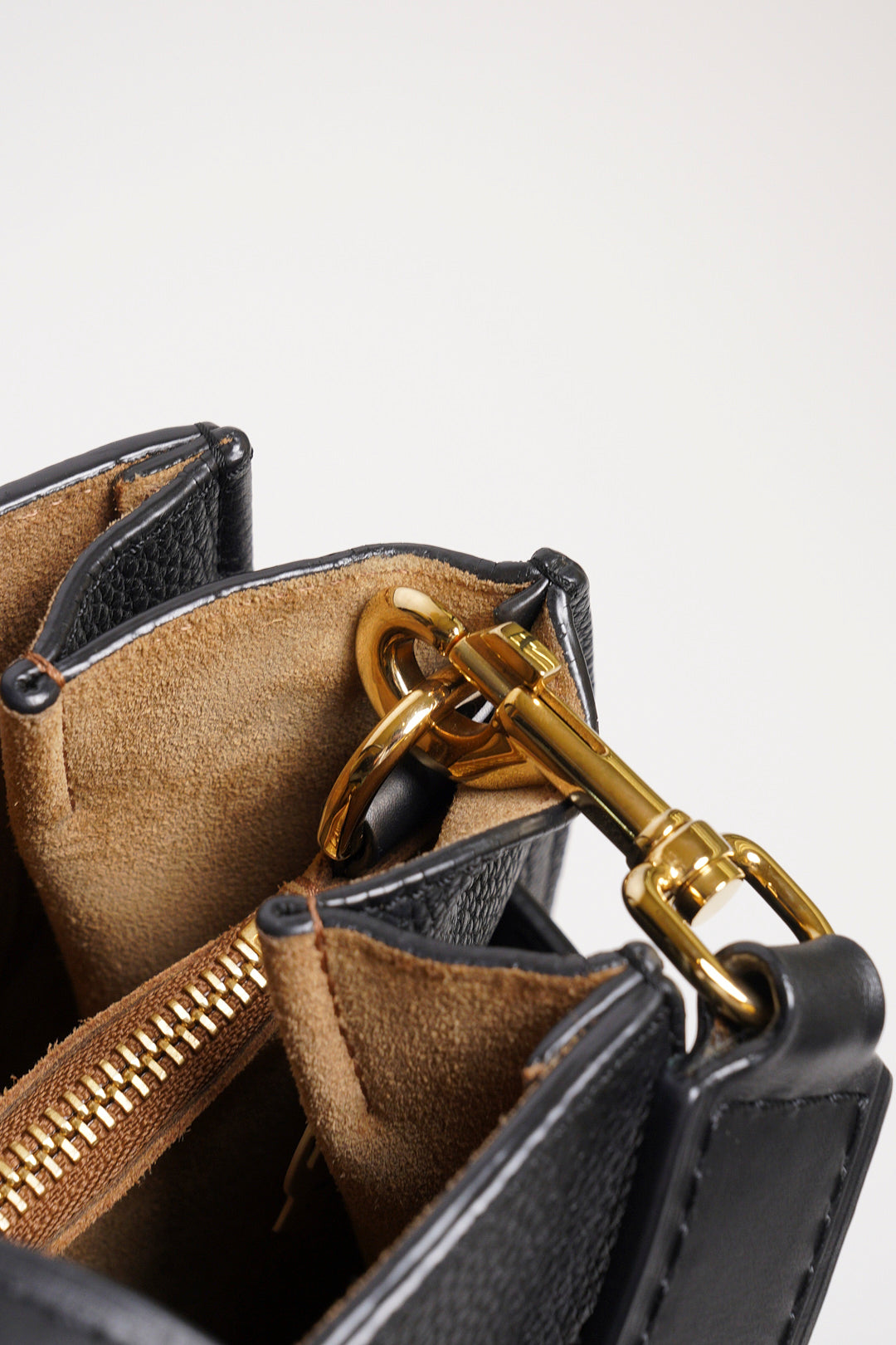 LOEWE Gate top handle - 小號黑