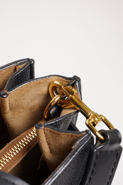 LOEWE Gate top handle - 小號黑