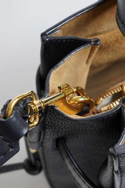LOEWE Gate top handle - 小號黑