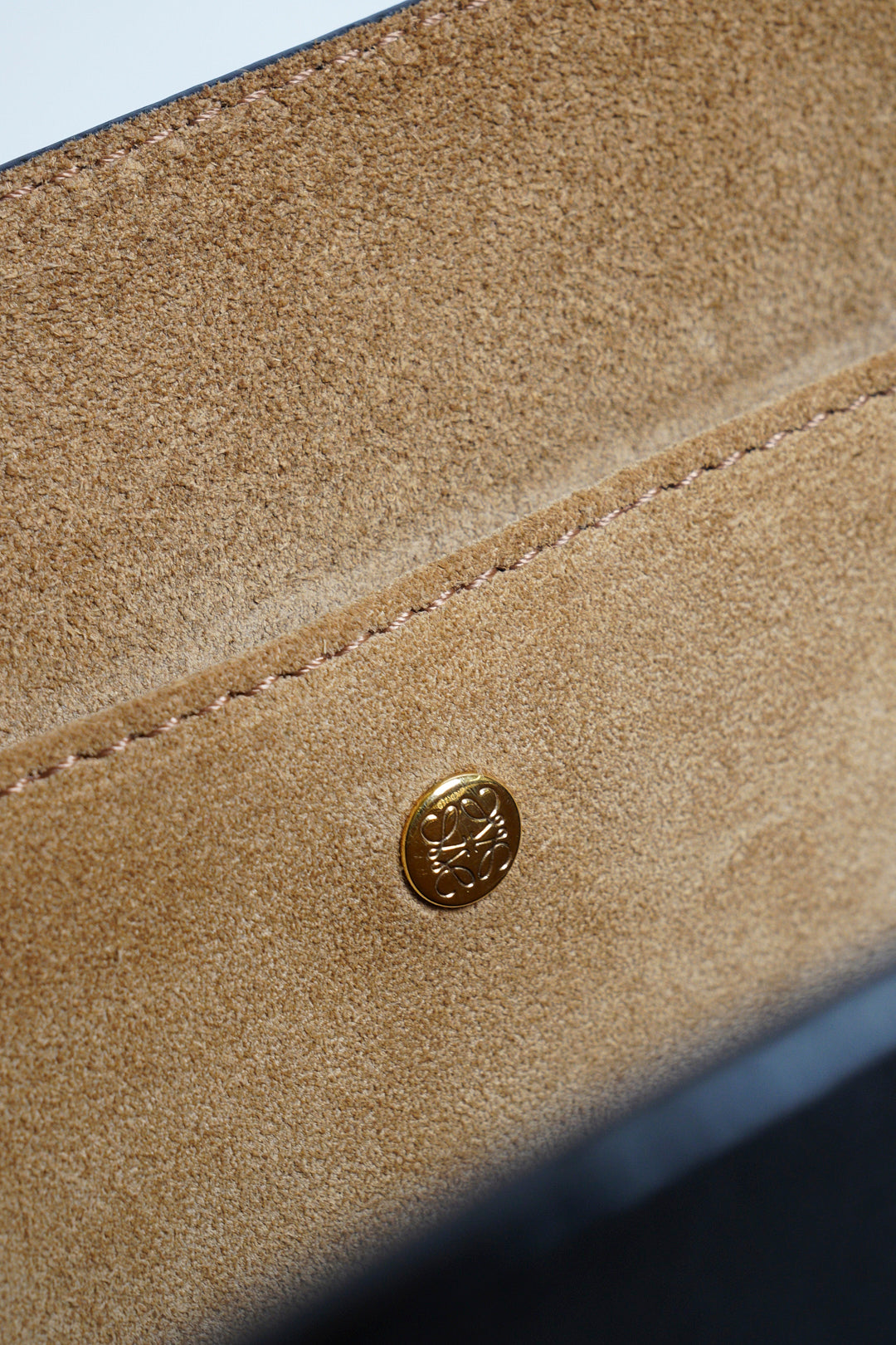 LOEWE Gate top handle - 小號黑