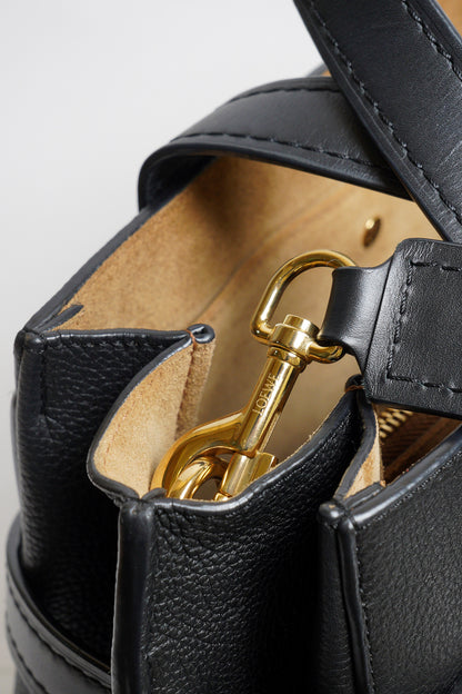 LOEWE Gate top handle - 小號黑