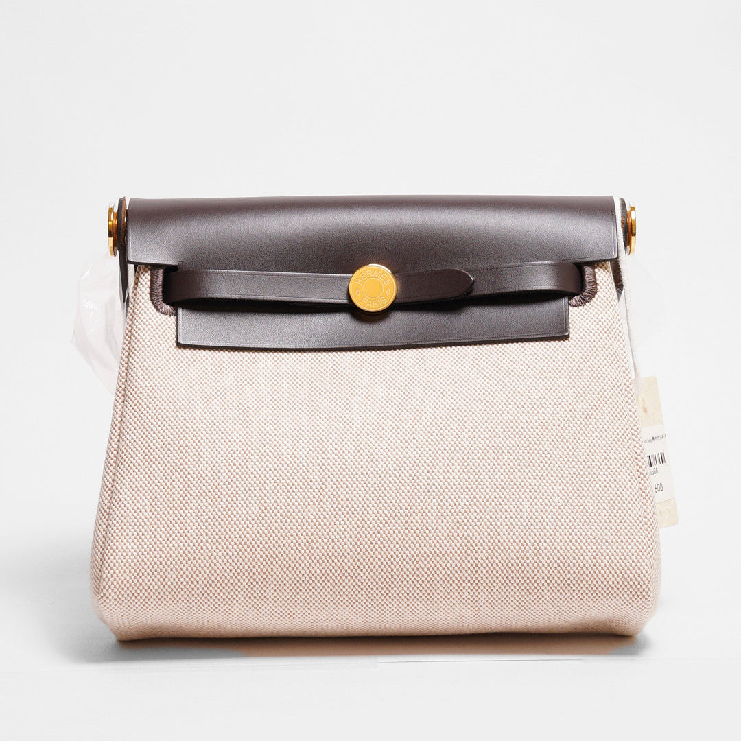 HERMES Herbag zip 20 - 烏木金 W