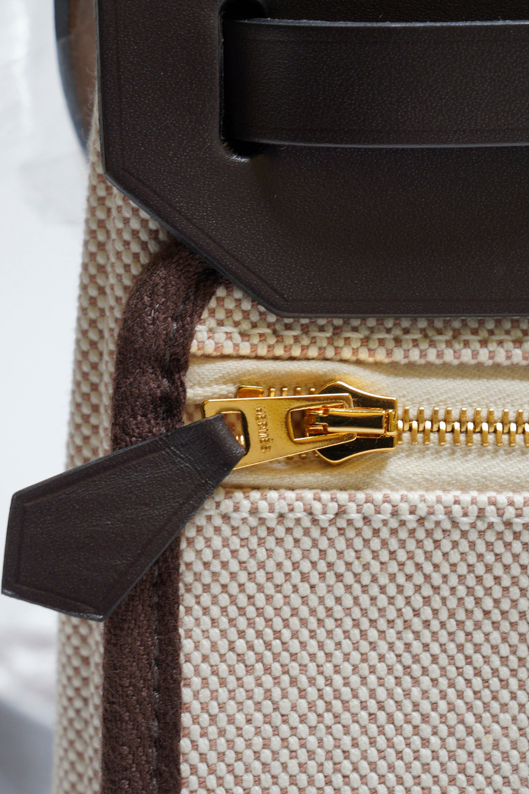HERMES Herbag zip 20 - 烏木金 W