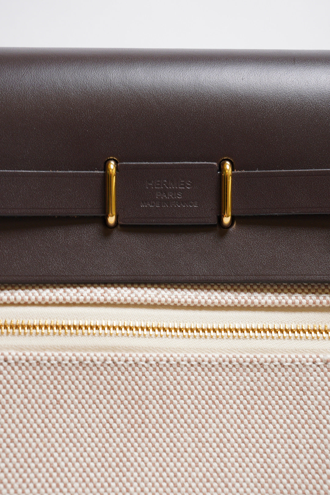 HERMES Herbag zip 20 - 烏木金 W