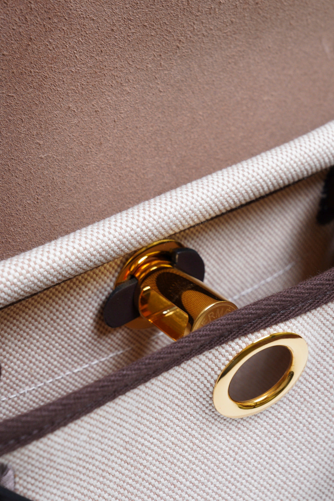 HERMES Herbag zip 20 - 烏木金 W