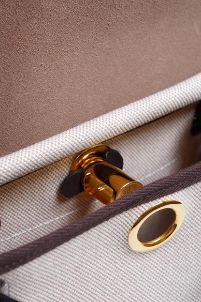 HERMES Herbag zip 20 - 烏木金 W