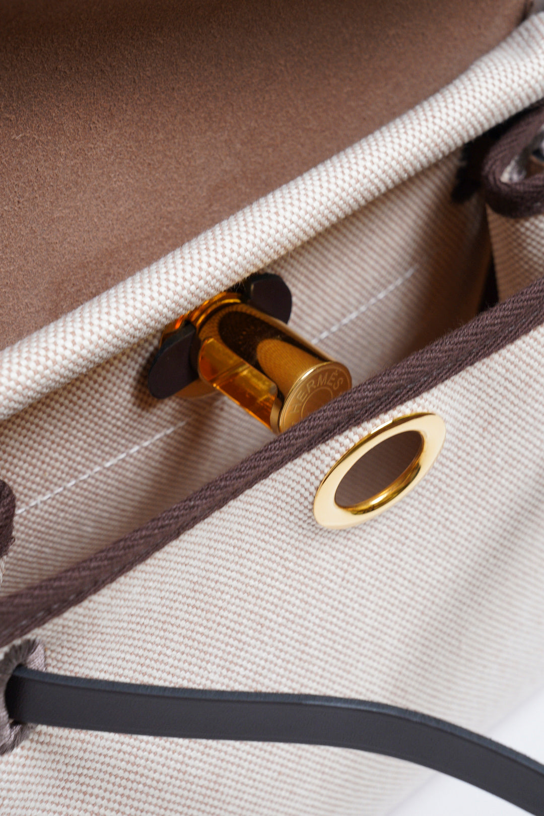 HERMES Herbag zip 20 - 烏木金 W