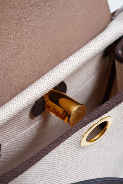 HERMES Herbag zip 20 - 烏木金 W
