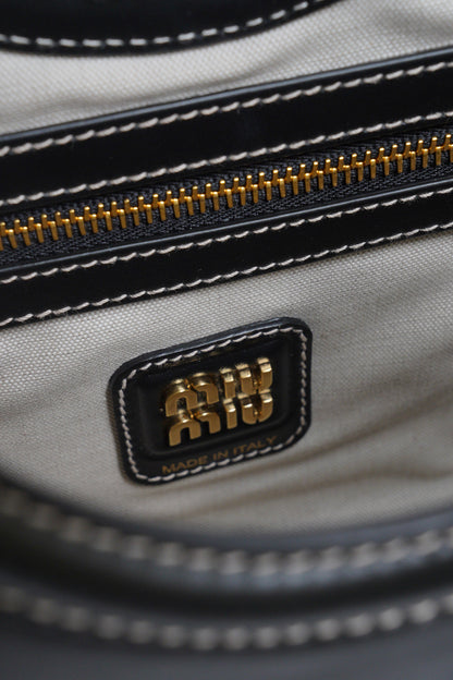 Miu Miu Ivy手提托特包 - 小號黑