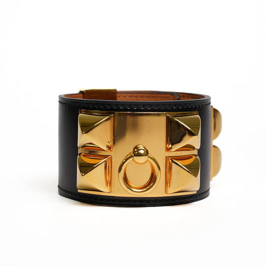 HERMES Collier de Chien 24 Disco Faubourg手環