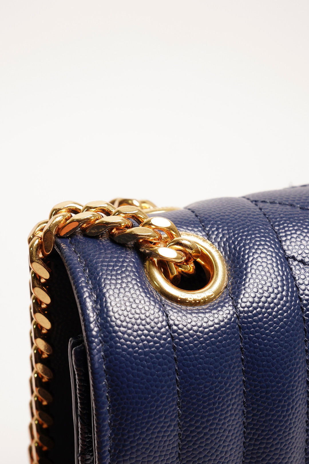YSL LouLou Medium Flag Bag 海軍藍