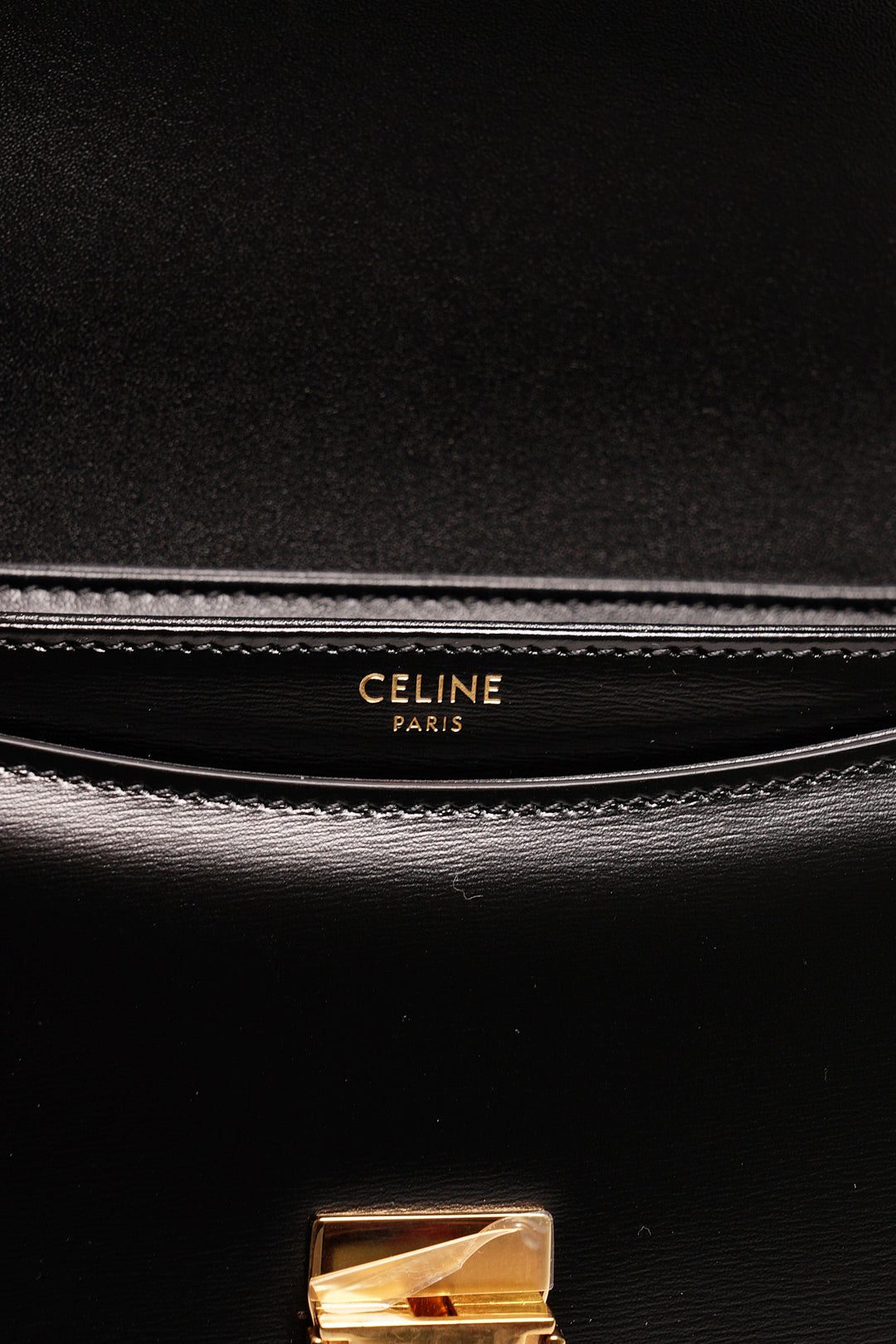 CELINE 牛皮 TEEN BESACE TRIOMPHE 凱旋門馬鞍包/斜背包