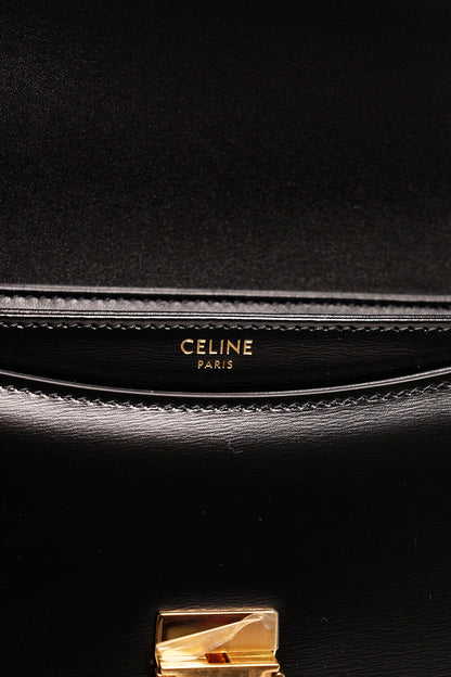 CELINE 牛皮 TEEN BESACE TRIOMPHE 凱旋門馬鞍包/斜背包