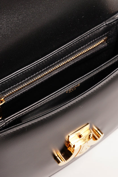 CELINE 牛皮 TEEN BESACE TRIOMPHE 凱旋門馬鞍包/斜背包