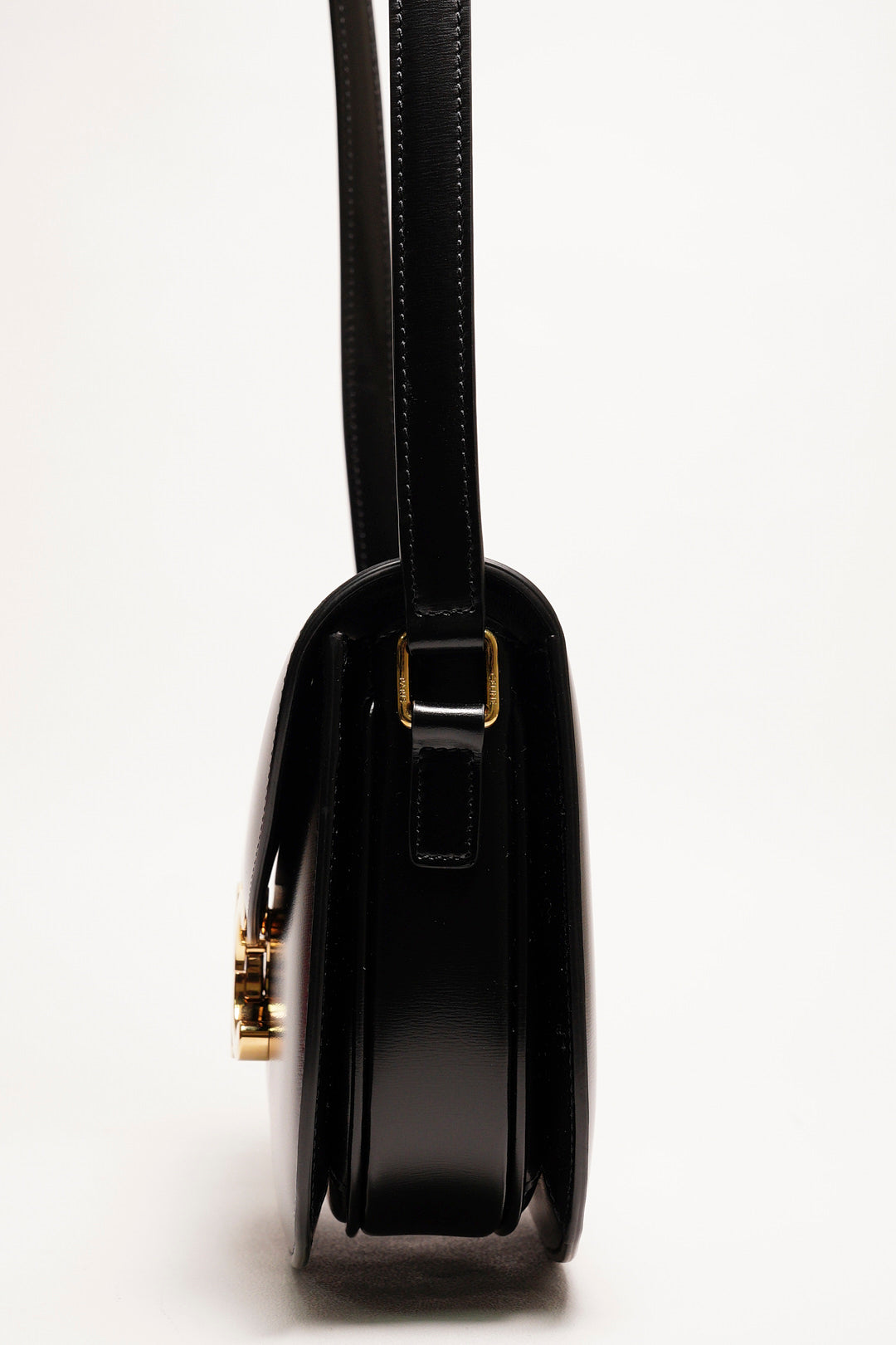 CELINE 牛皮 TEEN BESACE TRIOMPHE 凱旋門馬鞍包/斜背包