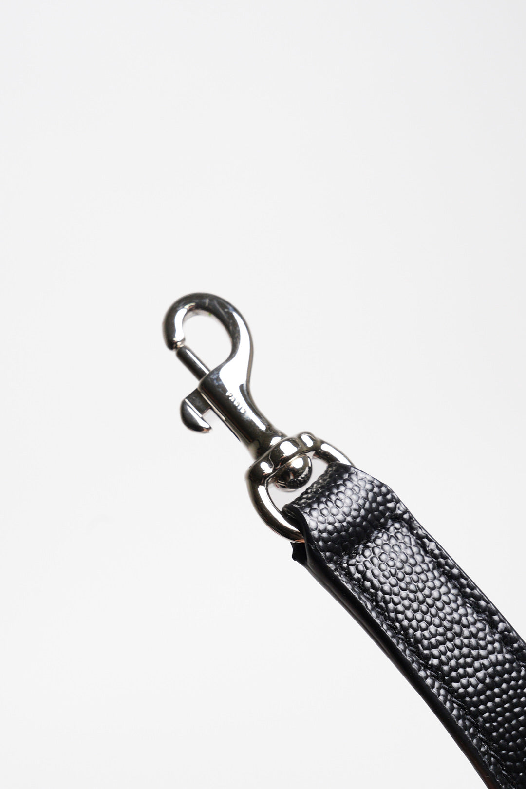 SAINT LAURENT nano22風琴包/肩背包（黑色粒面牛皮）