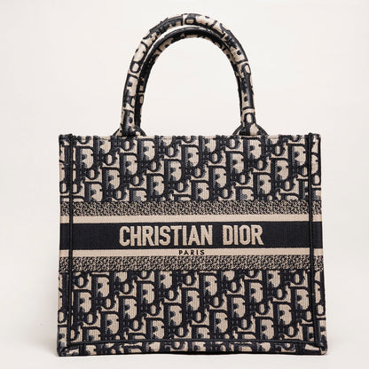 DIOR 經典老花小型刺繡托特包