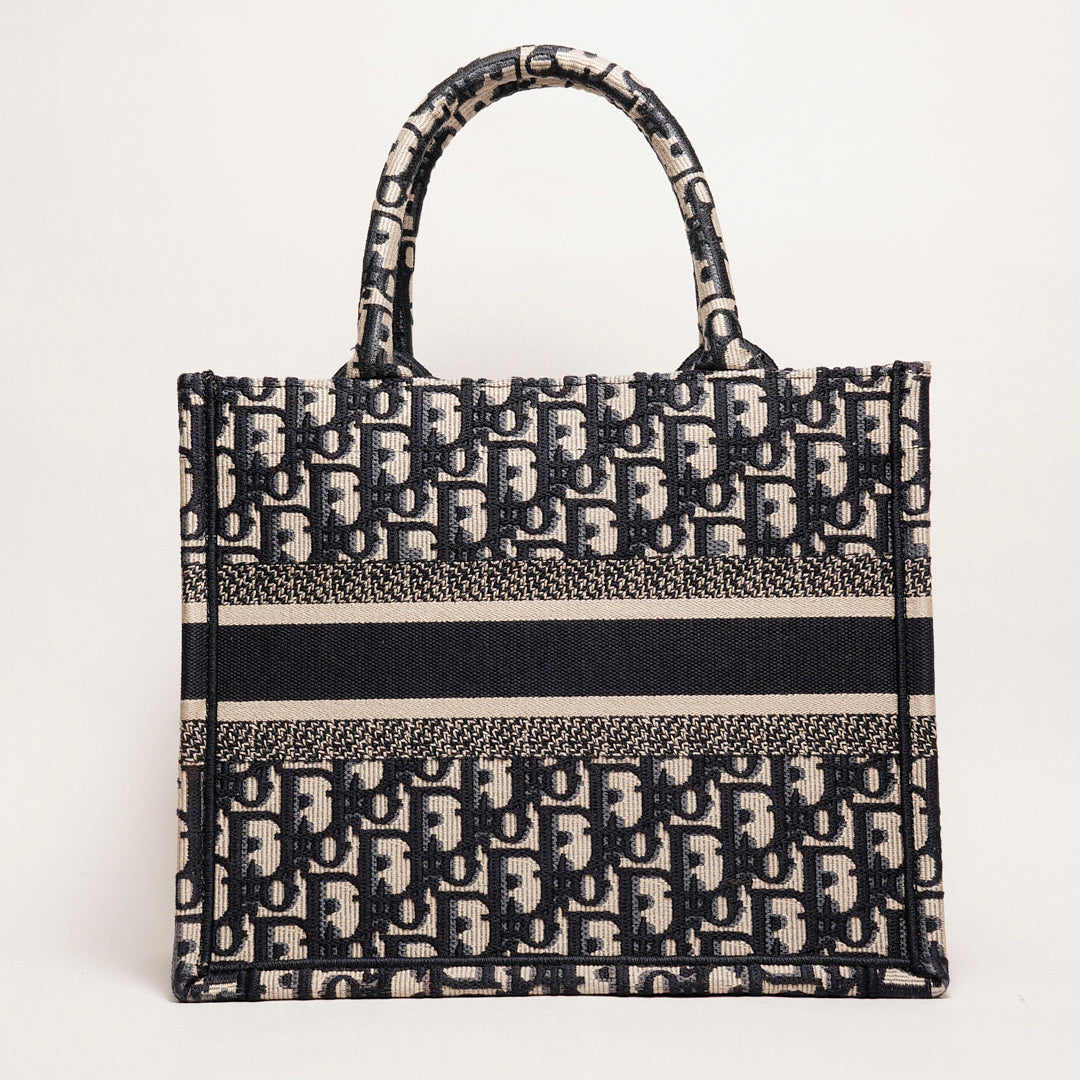 DIOR 經典老花小型刺繡托特包