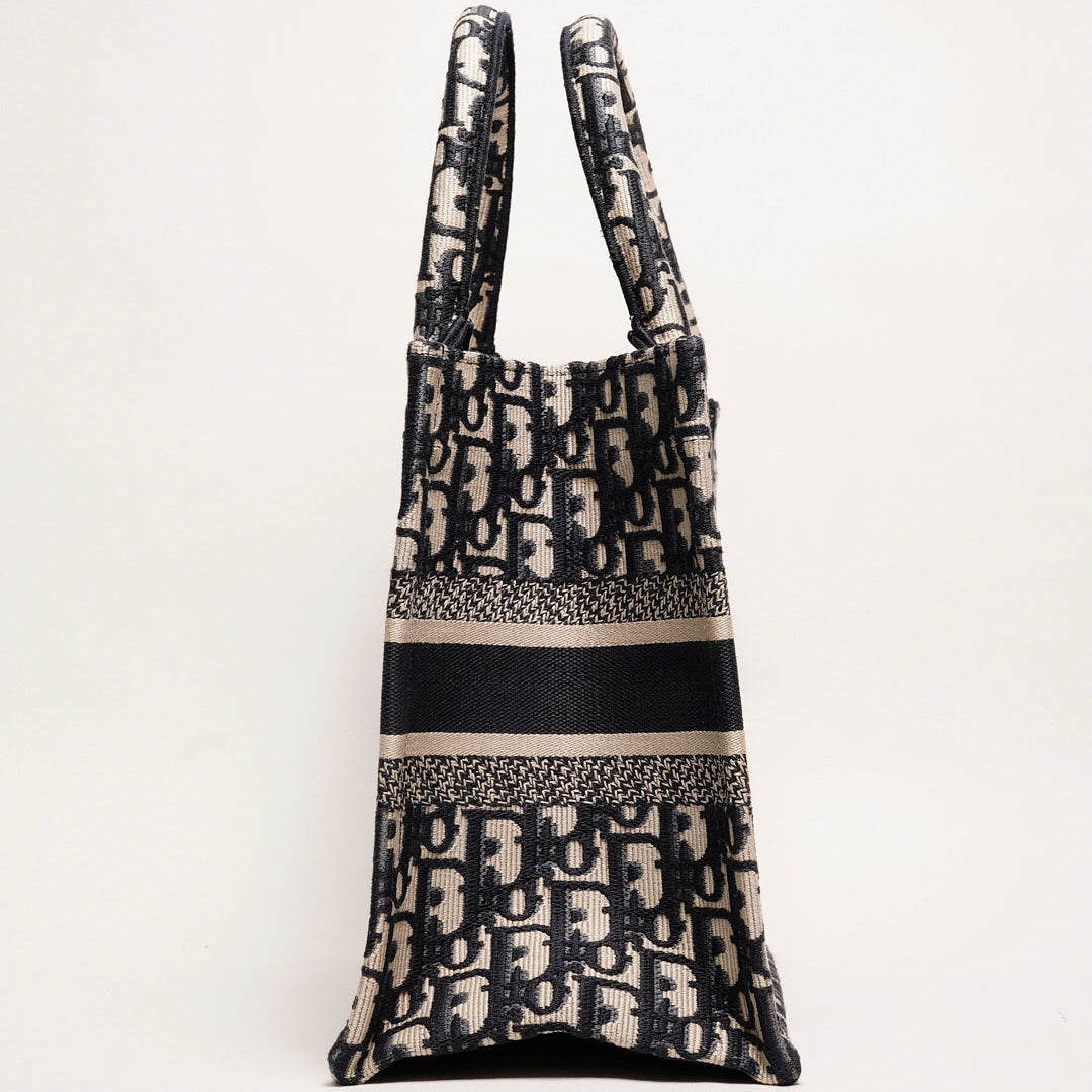 DIOR 經典老花小型刺繡托特包