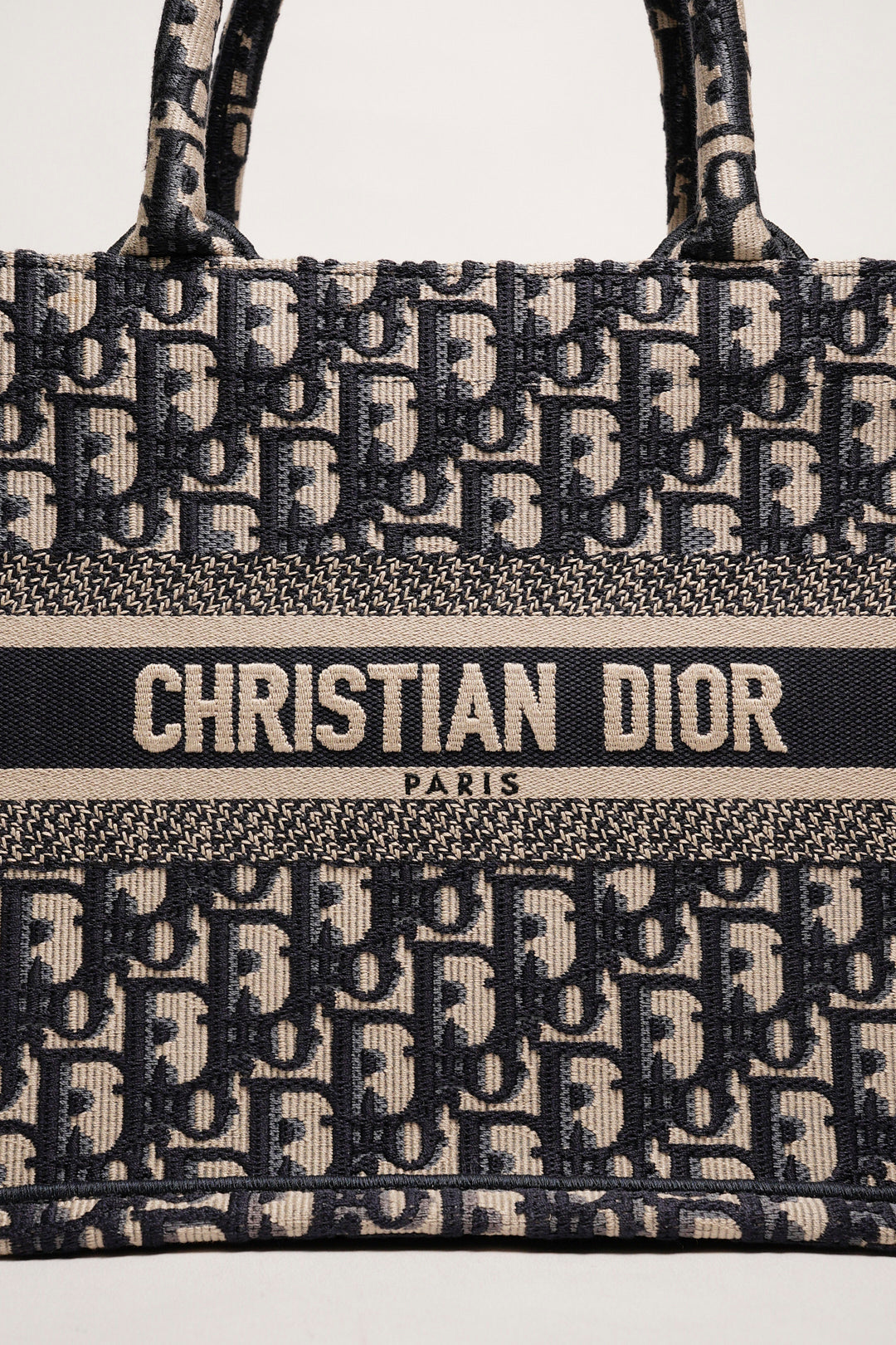 DIOR 經典老花小型刺繡托特包