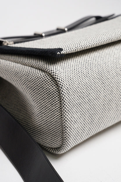 Hermes Mini herbag 斜背包 熊貓配色 銀扣（石板灰）K刻