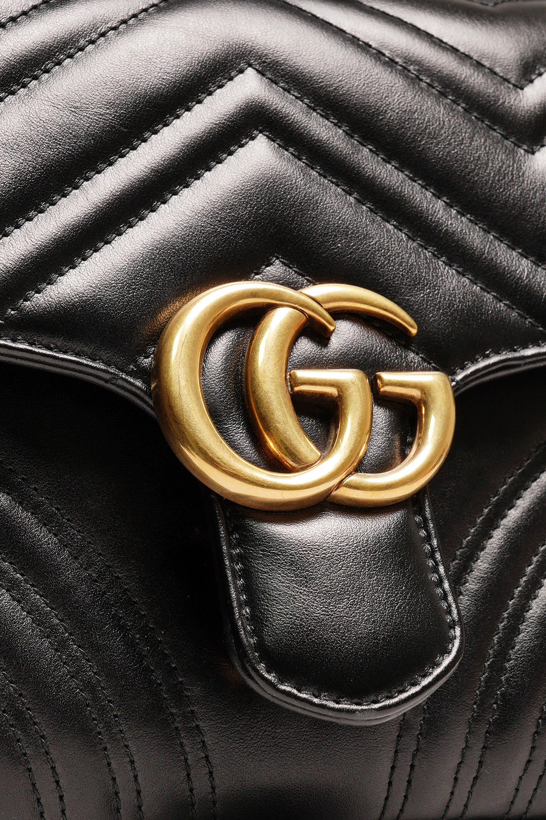 GUCCI GG Marmont馬夢包 手提鏈條包（黑色）