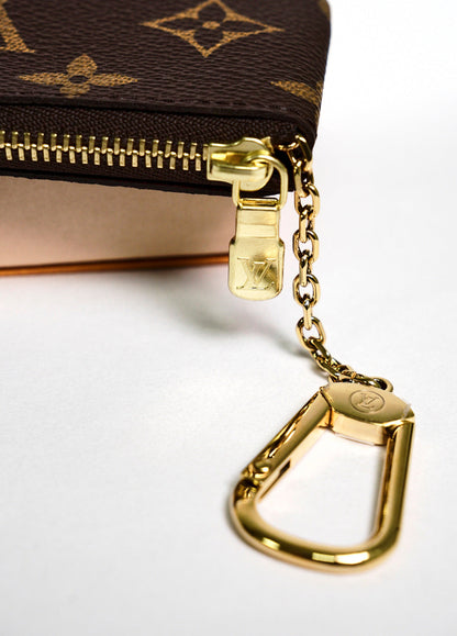 LOUIS VUITTON 老花鑰匙零錢包