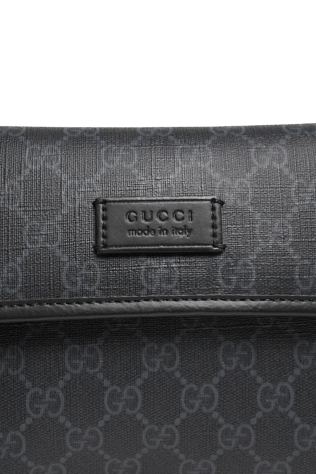 GUCCI 黑色老花腰包 (全新)