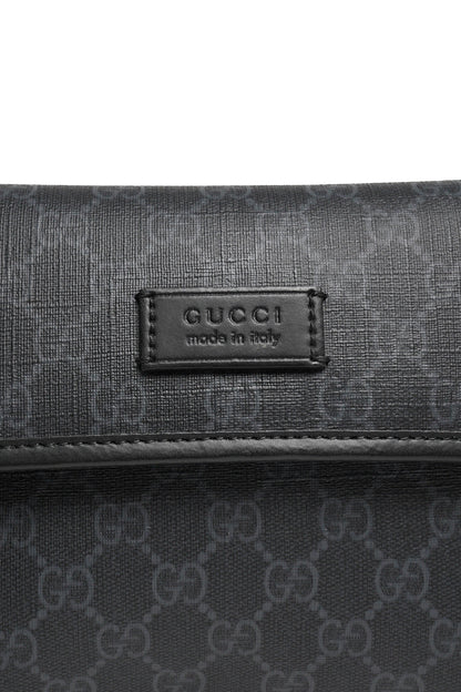 GUCCI 黑色老花腰包 (全新)