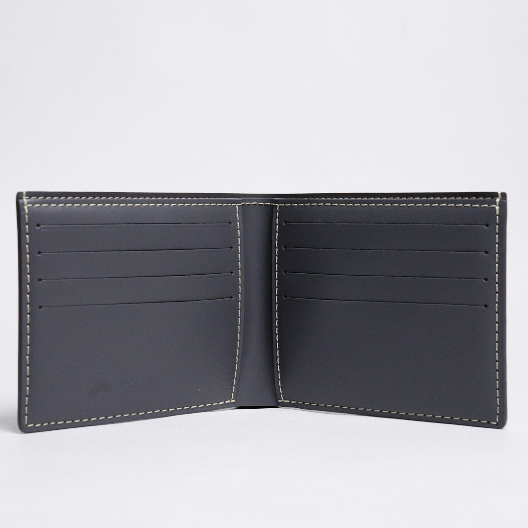 Goyard Victoire Wallet 帆布對折8卡短夾(藍)