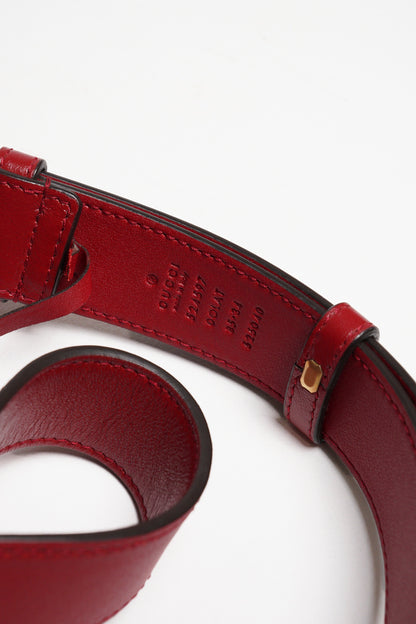 Gucci Marmont 紅色 三件套腰包