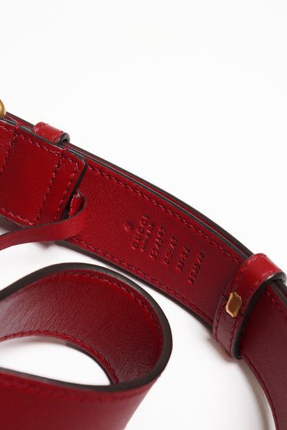 Gucci Marmont 紅色 三件套腰包