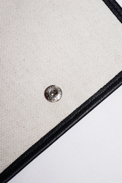 GOYARD PLUMET 經典LOGO翻蓋扁斜背包