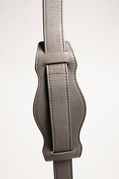 巴黎世家BALENCIAGA S City Edge機車包（灰色）