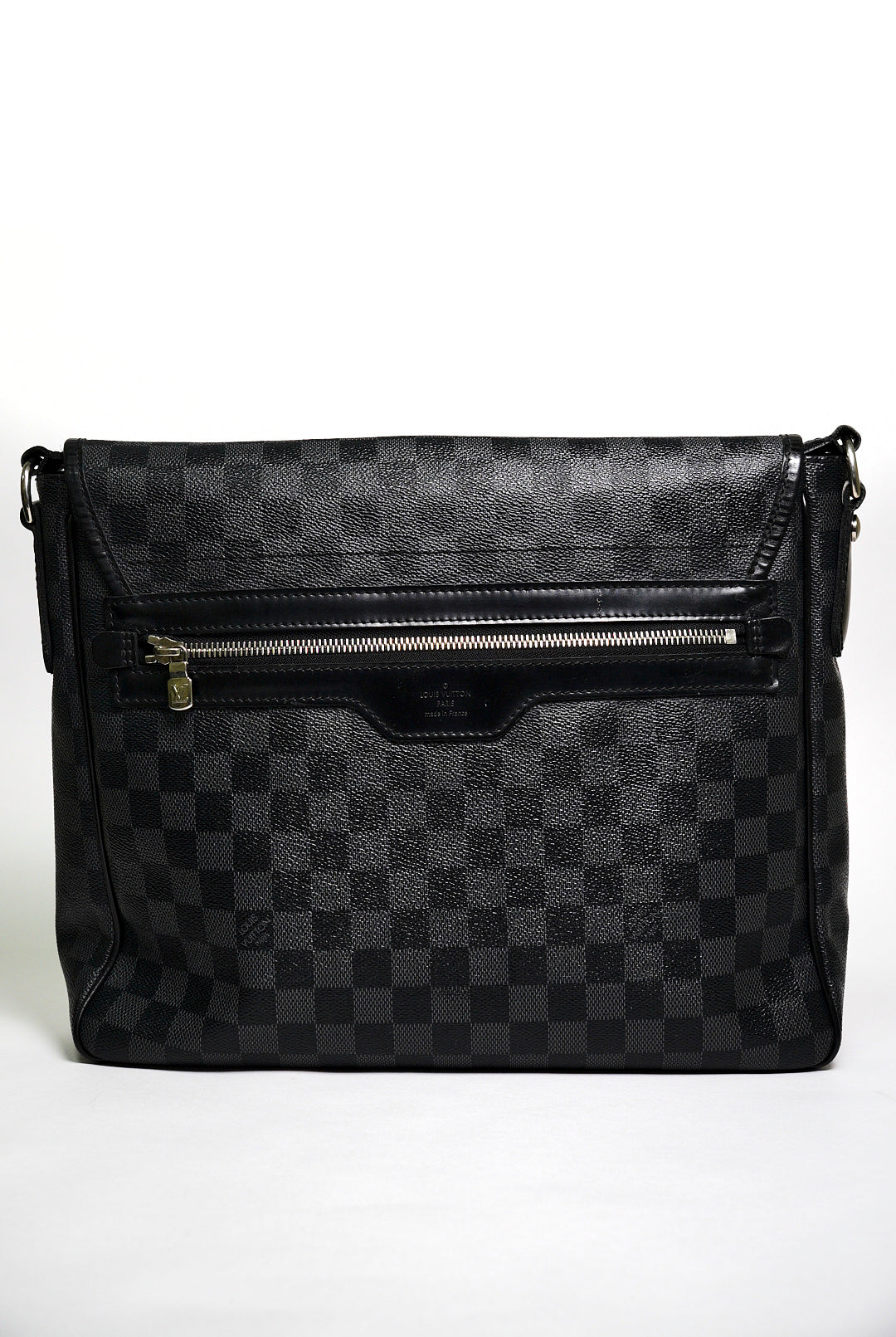 LOUIS VUITTON&nbsp; Damier Graphite Daniel MM 斜挎包