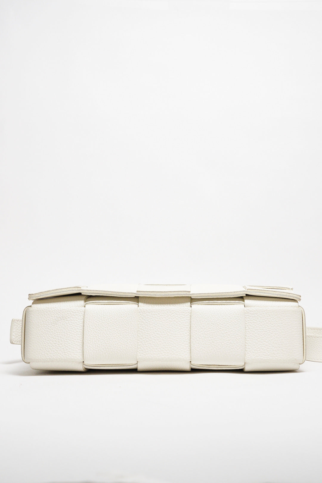 BOTTEGA VENETA 編織肩背包/斜背包 （白色）