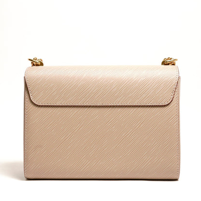 LV Twist MM 鏈條斜背包(灰、偏奶茶色） m21112