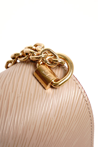 LV Twist MM 鏈條斜背包(灰、偏奶茶色） m21112