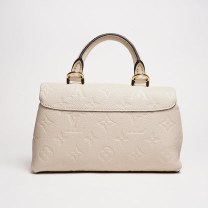 Louis Vuitton Nano Madeleine Monogram Empreinte 奶油色