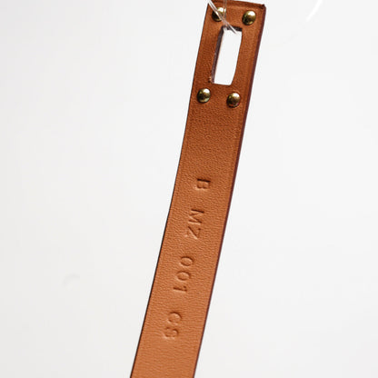 Hermès     Mini Kelly Double Tour bracelet 棕色配玫瑰金色