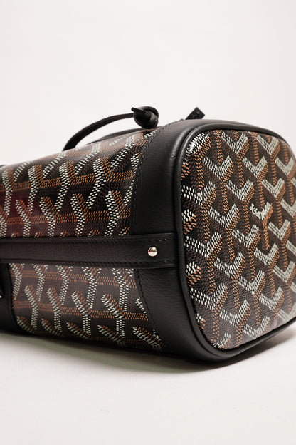 Goyard Petit Flot 迷你小牛皮和帆布水桶包